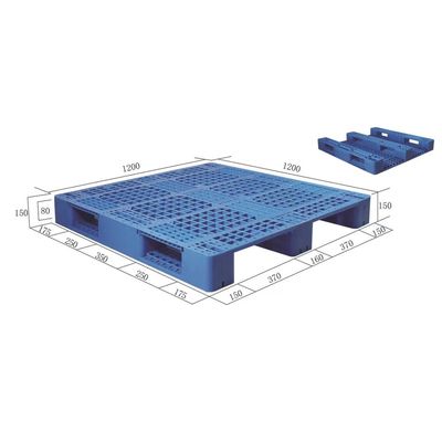Pallet di plastica della scatola di plastica del sistema logistico del pallet del blocco per stoccaggio resistente