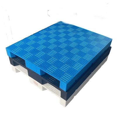 Pallet di plastica della scatola di plastica del sistema logistico del pallet del blocco per stoccaggio resistente
