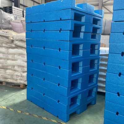 Pallet di plastica della scatola di plastica del sistema logistico del pallet del blocco per stoccaggio resistente