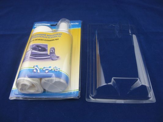 Contenitore OEM/ODM di bolla del PVC delle scatole di imballaggio di plastica degli accessori del telefono cellulare