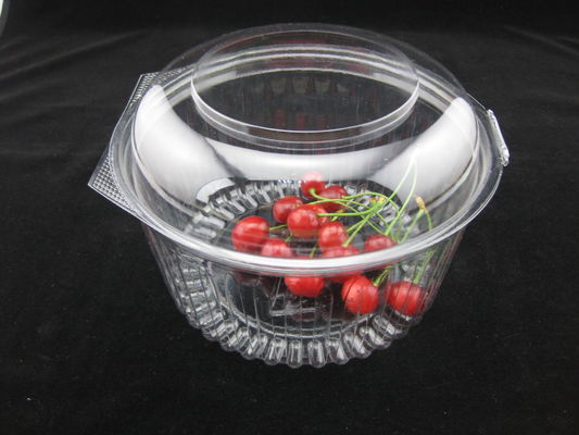 Contenitori di alimento biodegradabili della copertura superiore dell'ANIMALE DOMESTICO di plastica del commestibile 8oz 12oz 16oz