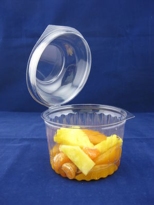 Contenitori di alimento biodegradabili della copertura superiore dell'ANIMALE DOMESTICO di plastica del commestibile 8oz 12oz 16oz