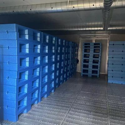 Palette EPP di sicurezza alimentare leggere e durevoli, adatte alle industrie alimentari, mediche ed elettroniche