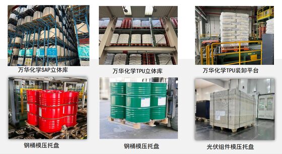Pallet di legno pressato durevole con tasso di espansione inferiore al 5 percento, adatto per il trasporto a lunga distanza e interno